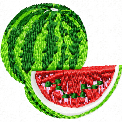 Watermelon Embroidery Design 12 Watermelon Embroidery Design 12